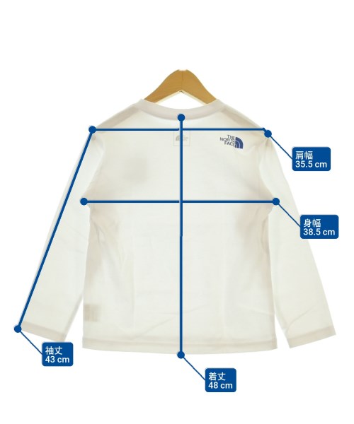 THE NORTH FACE（ザノースフェイス）Tシャツ・カットソー 白 サイズ:120(7T-8T) キッズ/2200650433106