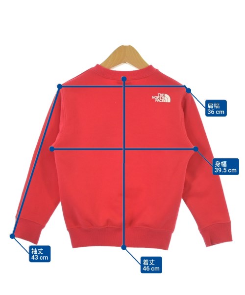 THE NORTH FACE（ザノースフェイス）スウェット 赤 サイズ:120(7T-8T) キッズ/2200633836788