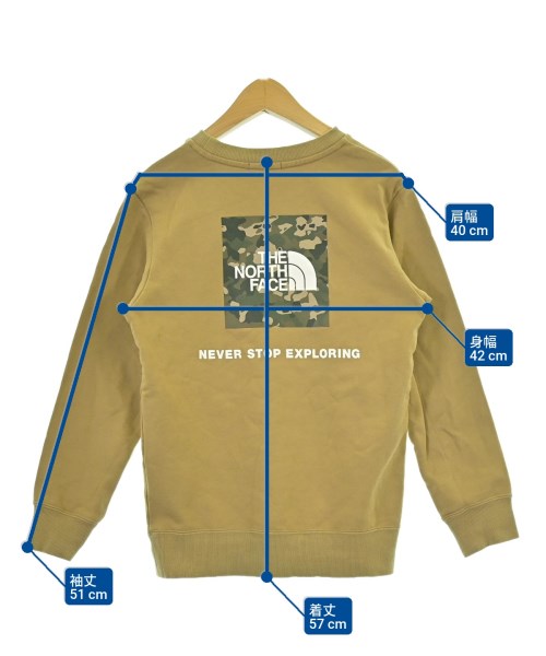 THE NORTH FACE（ザノースフェイス）スウェット ベージュ サイズ:140(11T-12T) キッズ/2200651517034
