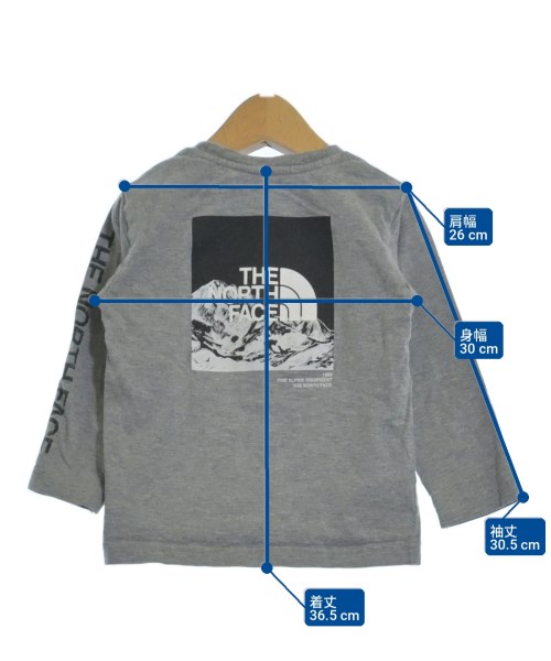 THE NORTH FACE（ザノースフェイス）Tシャツ・カットソー グレー サイズ:100(3T-4T) キッズ/2200729143226