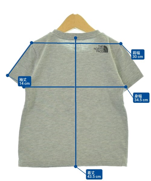THE NORTH FACE（ザノースフェイス）Tシャツ・カットソー グレー サイズ:110(5T-6T) キッズ/2200683658101