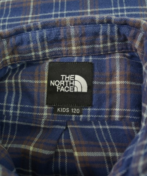 THE NORTH FACE（ザノースフェイス）シャツ 青 サイズ:120(7T-8T) キッズ/2200685533086