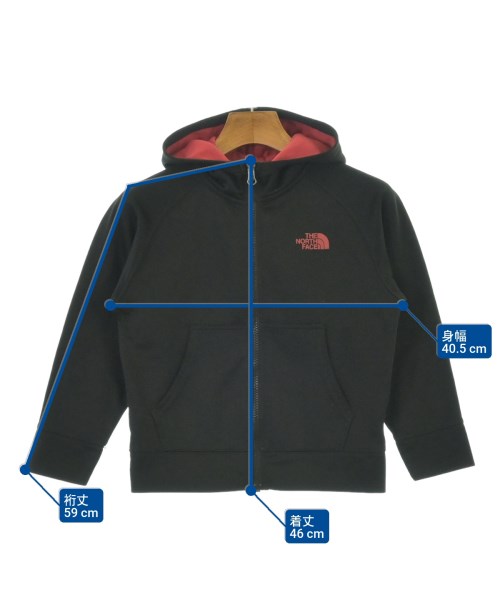 THE NORTH FACE（ザノースフェイス）パーカー 黒 サイズ:S(100cm位) キッズ/2200688078096