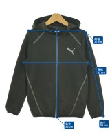 PUMA（プーマ）パーカー 黒 サイズ:140(11T-12T) キッズ/2200673556066