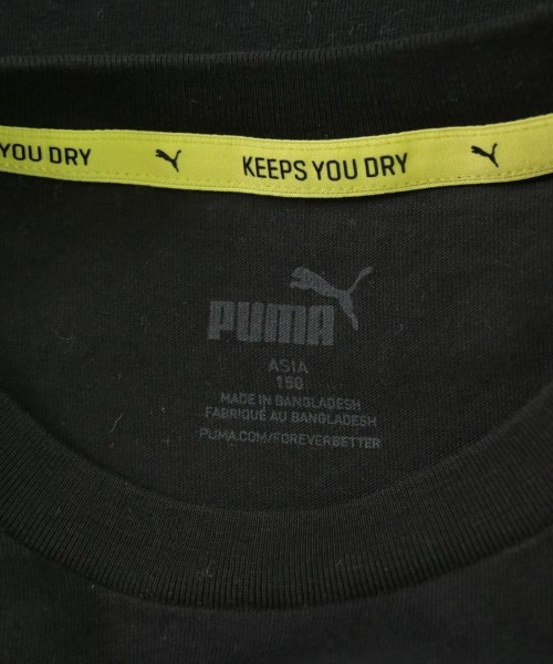 PUMA（プーマ）Tシャツ・カットソー 黒 サイズ:150(13T-14T) キッズ/2200650243040