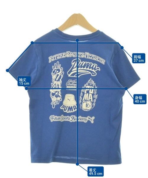 PUMA（プーマ）Tシャツ・カットソー 青 サイズ:-(140cm位) キッズ/2200714592145