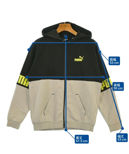 PUMA（プーマ）パーカー 黒 サイズ:150(13T-14T) キッズ/2200636613034