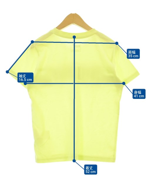 PUMA（プーマ）Tシャツ・カットソー 黄 サイズ:130(9T-10T) キッズ/2200667271043