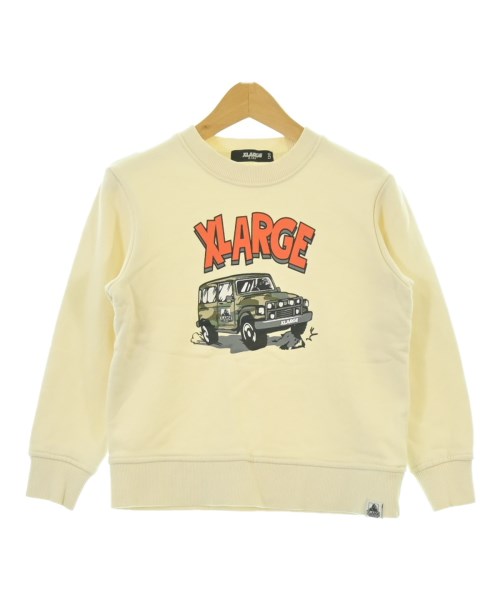 X-LARGE KIDS(エックスラージ　キッズ)スウェット 白 サイズ:120(7T-8T)/2200673762047