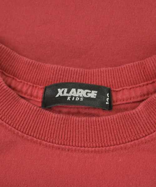X-LARGE KIDS（エックスラージ　キッズ）Tシャツ・カットソー 赤 サイズ:130(9T-10T) キッズ/2200714592152