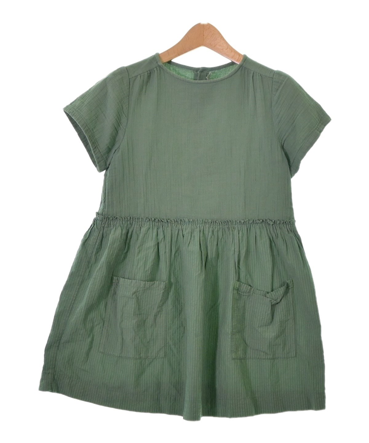 BONTON(ボントン)ワンピース(その他) 緑 サイズ:8 キッズ BONTON(ボントン)ワンピース(その他) 緑 サイズ:8 キッズ