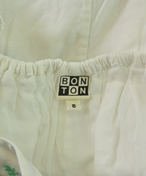 BONTON（ボントン）ワンピース（その他） 白 サイズ:120(7T-8T) キッズ/2200630465172