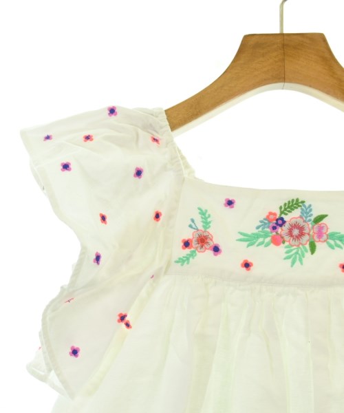 BONTON（ボントン）ワンピース（その他） 白 サイズ:120(7T-8T) キッズ/2200630465172