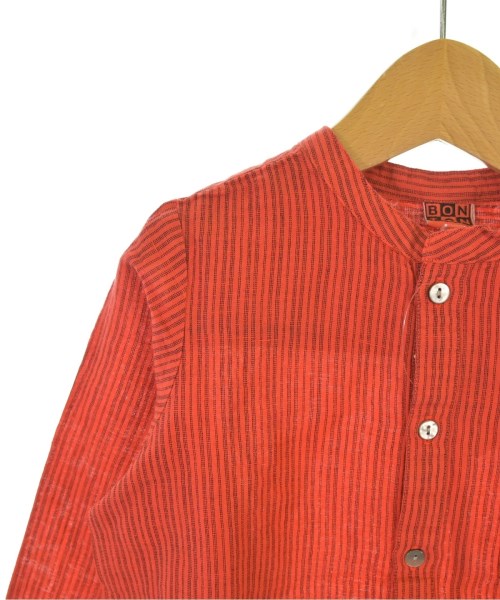 BONTON（ボントン）シャツ 赤 サイズ:70(6M) キッズ/2200621381191