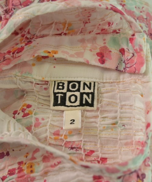 BONTON（ボントン）ワンピース（その他） ピンク サイズ:2(110cm位) キッズ/2200625676064