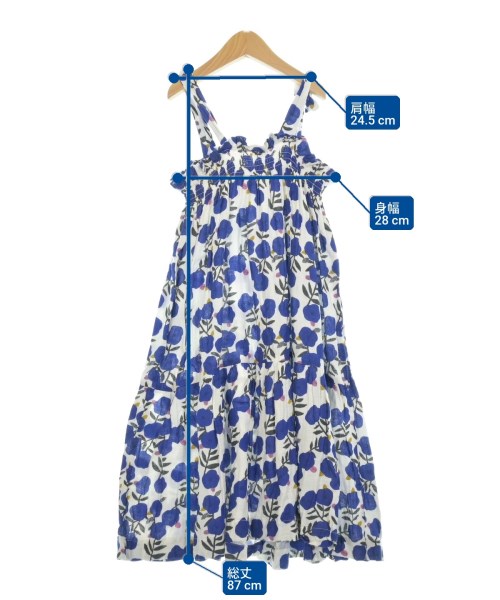 BONTON（ボントン）ワンピース（その他） 白 サイズ:130(9T-10T) キッズ/2200609175088