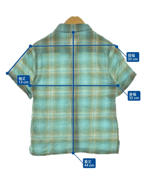 BONTON（ボントン）シャツ 青 サイズ:110(5T-6T) キッズ/2200605995062