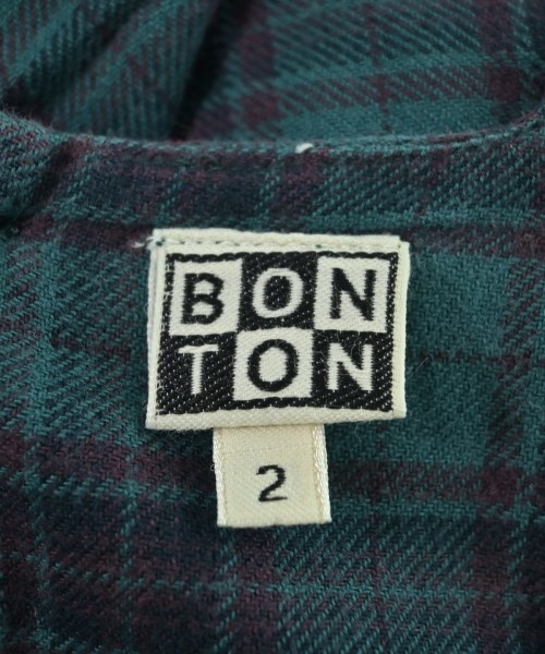 BONTON（ボントン）ワンピース（その他） 緑 サイズ:-(~60cm) キッズ/2200668163026
