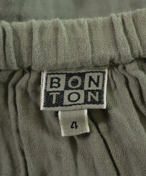 BONTON（ボントン）スカート（その他） カーキ サイズ:4 キッズ/2200668163125