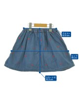 BONTON（ボントン）スカート（その他） 青 サイズ:6(110cm位) キッズ/2200678477199