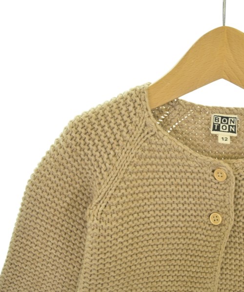 BONTON（ボントン）ニット 茶 サイズ:12(80cm位) キッズ/2200678451076