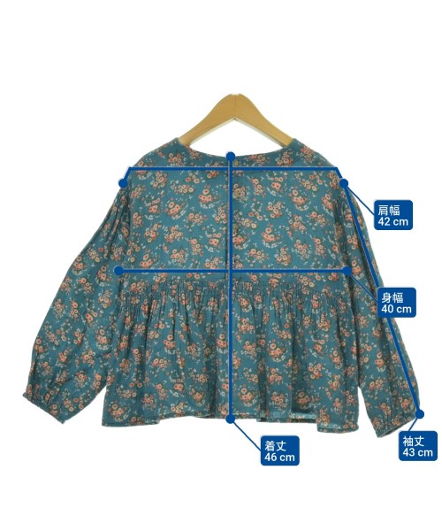 BONTON（ボントン）シャツ 青 サイズ:120(7T-8T) キッズ/2200647428047