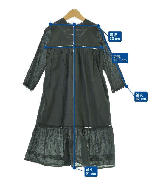 BONTON（ボントン）ワンピース（その他） 黒 サイズ:110(5T-6T) キッズ/2200656082131