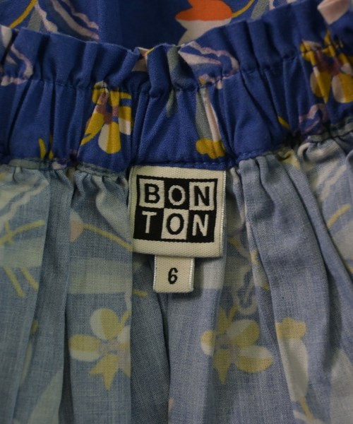 BONTON（ボントン）スカート（その他） 青 サイズ:110(5T-6T) キッズ/2200637553223