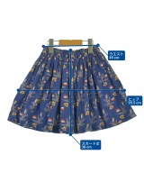 BONTON（ボントン）スカート（その他） 青 サイズ:110(5T-6T) キッズ/2200637553223