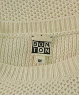 BONTON（ボントン）ニット 白 サイズ:M(120cm位) キッズ/2200649781058