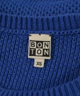 BONTON（ボントン）ニット 青 サイズ:XS(140cm位) キッズ/2200649781065
