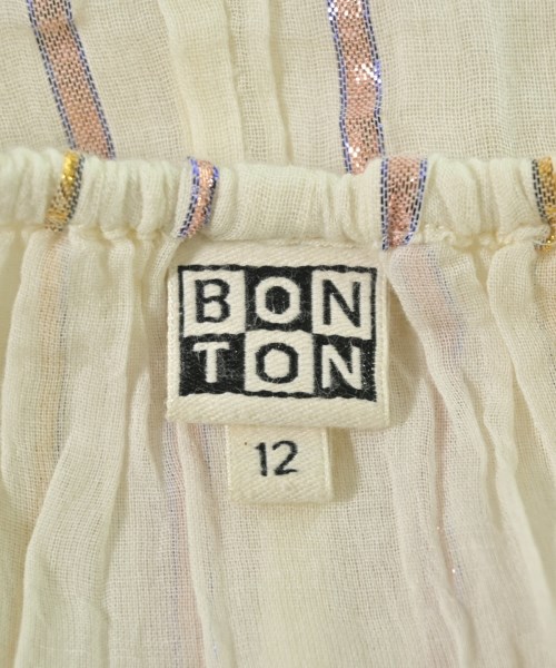 BONTON（ボントン）ワンピース（その他） 白 サイズ:140(11T-12T) キッズ/2200701236731