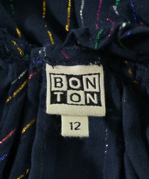 BONTON（ボントン）ワンピース（その他） 紺 サイズ:140(11T-12T) キッズ/2200701236748