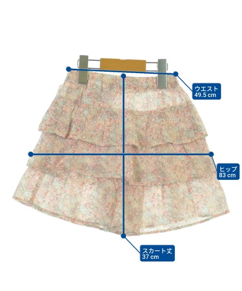 Tartine et chocolat（タルティーヌ　エ　ショコラ）スカート（その他） ピンク サイズ:120(7T-8T) キッズ/2200641916069