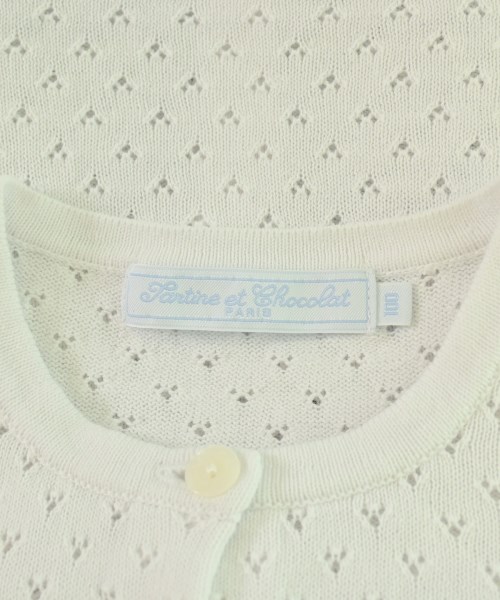 Tartine et chocolat（タルティーヌ　エ　ショコラ）ニット 白 サイズ:100(3T-4T) キッズ/2200684036069