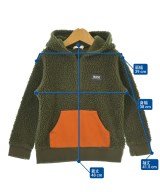 WASK（ワスク）パーカー カーキ サイズ:120(7T-8T) キッズ/2200624947066