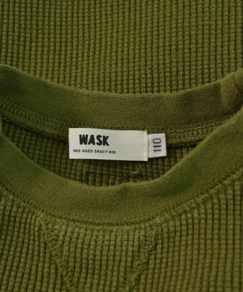 WASK（ワスク）Tシャツ・カットソー カーキ サイズ:110(5T-6T) キッズ/2200624947073
