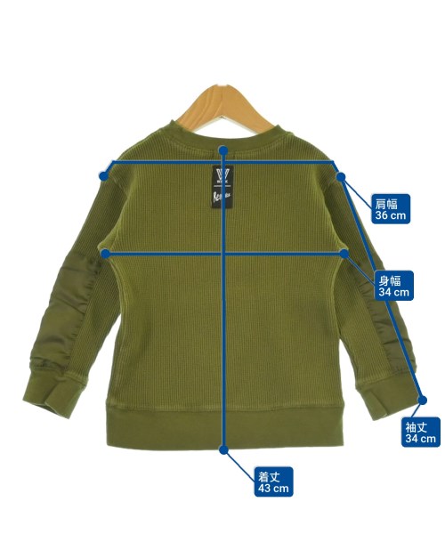 WASK（ワスク）Tシャツ・カットソー カーキ サイズ:110(5T-6T) キッズ/2200624947073