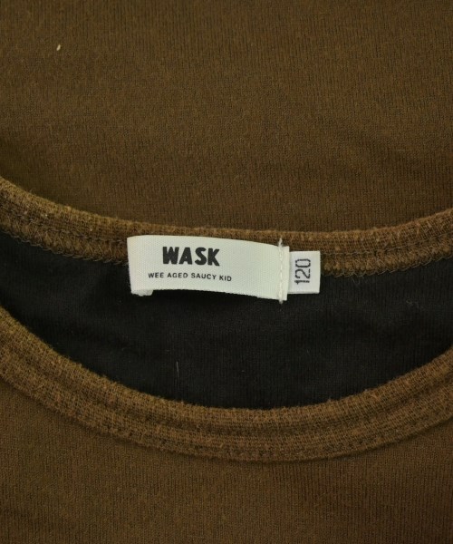 WASK（ワスク）Tシャツ・カットソー 茶 サイズ:120(7T-8T) キッズ/2200675357074