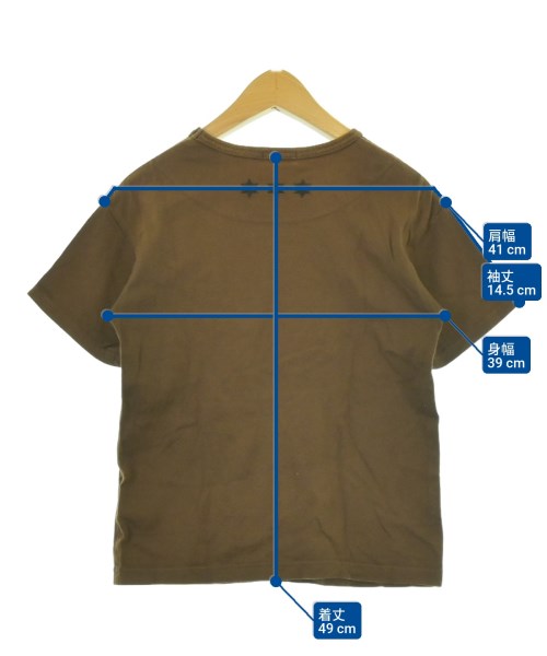 WASK（ワスク）Tシャツ・カットソー 茶 サイズ:120(7T-8T) キッズ/2200675357074