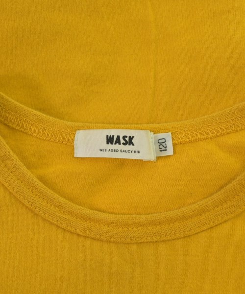 WASK（ワスク）Tシャツ・カットソー 黄 サイズ:120(7T-8T) キッズ/2200675357081