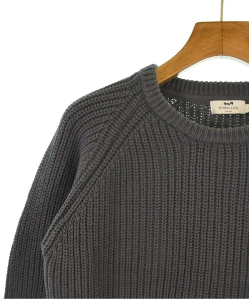 CYRILLUS（シリリュス）ニット グレー サイズ:150(13T-14T) キッズ/2200613915137