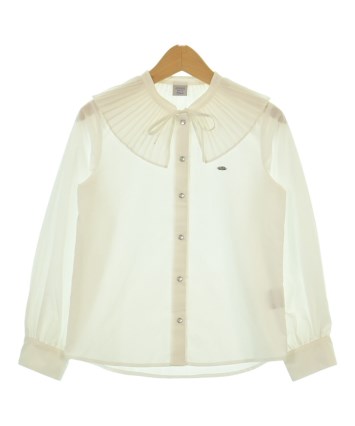 アナスイミニ サイズ130、Lセット ANNA SUI mini（アナスイミニ）シャツ 白 サイズ:130(9T-10T