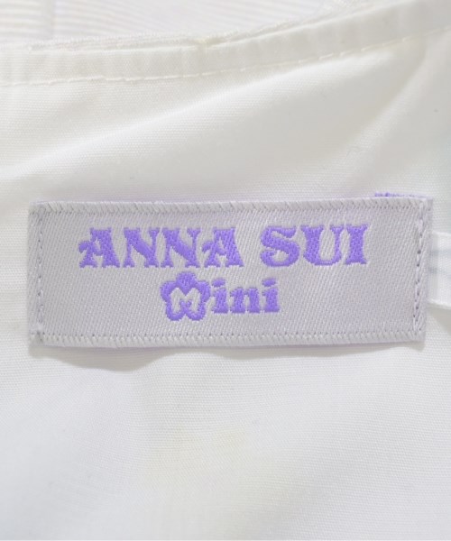 ANNA SUI mini（アナスイミニ）ワンピース（その他） 白 サイズ:120(7T-8T) キッズ/2200615395081