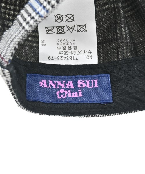 ANNA SUI mini（アナスイミニ）小物類（その他） 黒 サイズ:54-56 キッズ/2200616417232