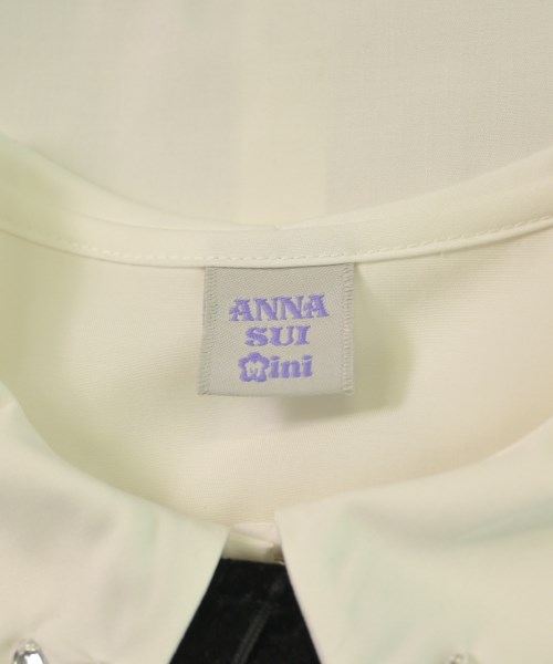 ANNA SUI mini（アナスイミニ）シャツ 白 サイズ:120(7T-8T) キッズ/2200617944010