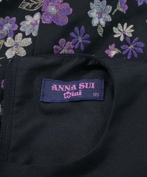 ANNA SUI mini（アナスイミニ）ワンピース（その他） 紺 サイズ:120(7T-8T) キッズ/2200617944034