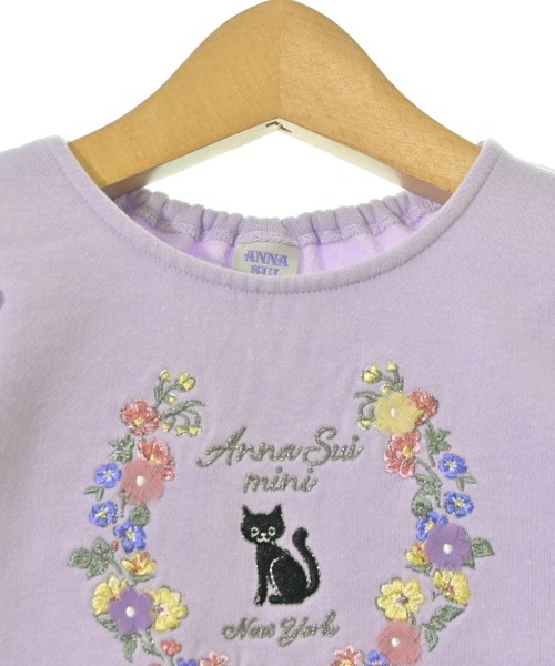 ANNA SUI mini（アナスイミニ）Tシャツ・カットソー 紫 サイズ:130(9T-10T) キッズ/2200711358126