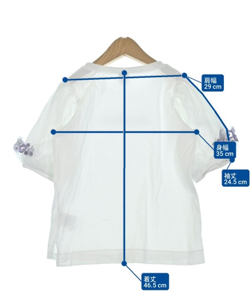 ANNA SUI mini（アナスイミニ）Tシャツ・カットソー 白 サイズ:140(11T-12T) キッズ/2200702613142