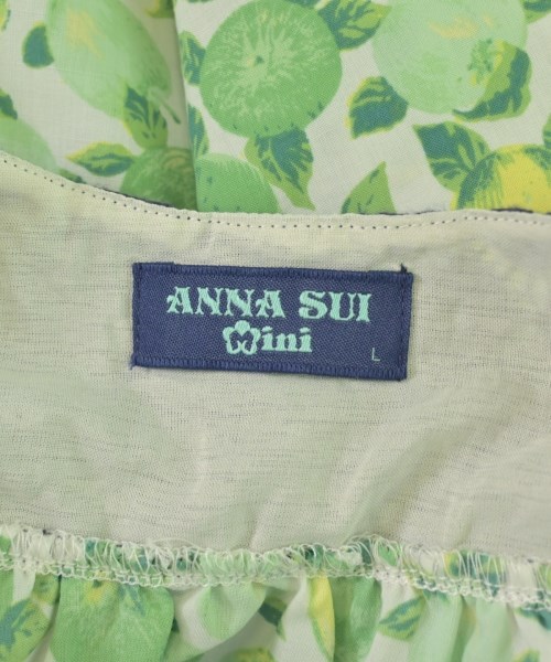 ANNA SUI mini（アナスイミニ）シャツ 緑 サイズ:L(130cm位) キッズ/2200698980105